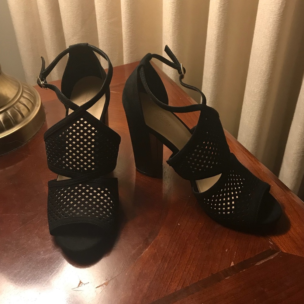 Black heels